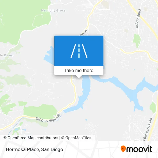 Hermosa Place map