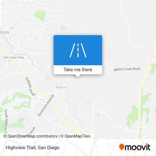 Mapa de Highview Trail