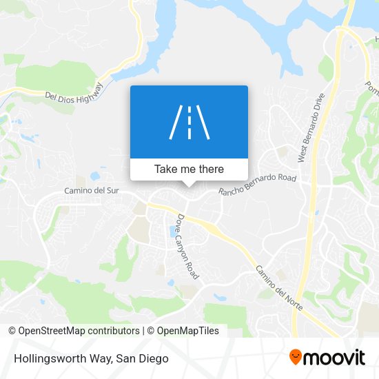 Mapa de Hollingsworth Way