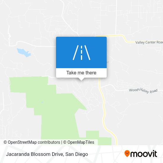 Mapa de Jacaranda Blossom Drive