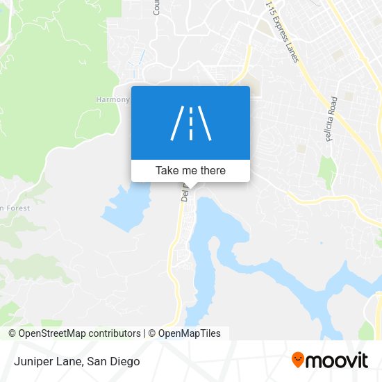Mapa de Juniper Lane