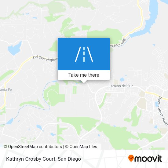 Mapa de Kathryn Crosby Court