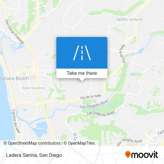 Mapa de Ladera Sarina