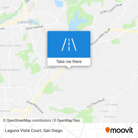 Laguna Vista Court map