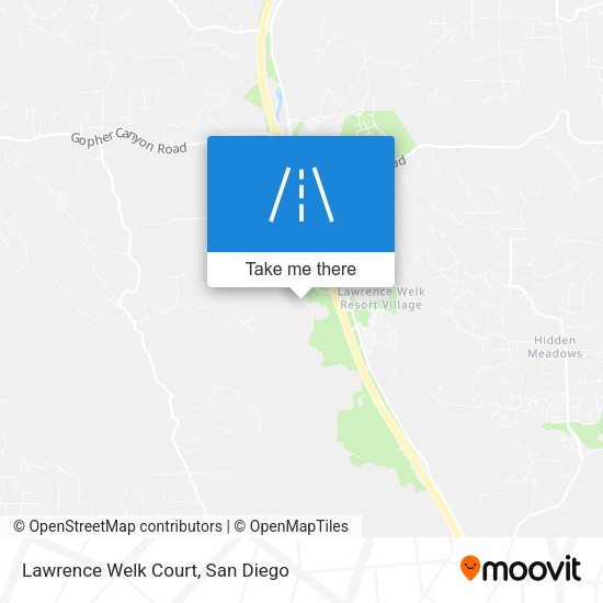 Mapa de Lawrence Welk Court