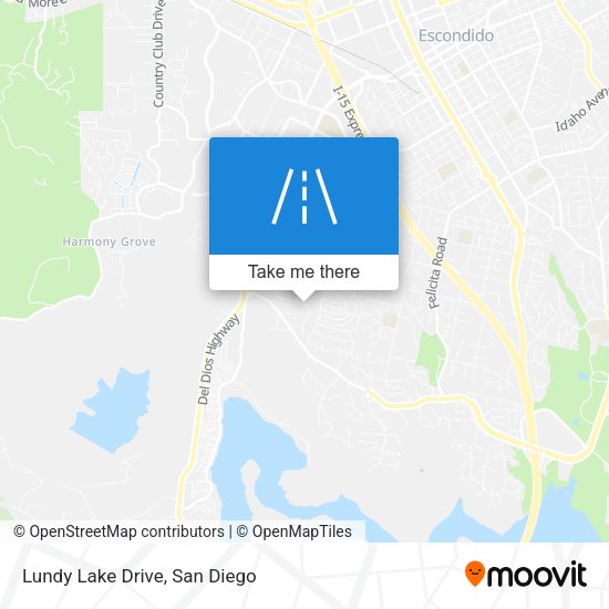 Mapa de Lundy Lake Drive