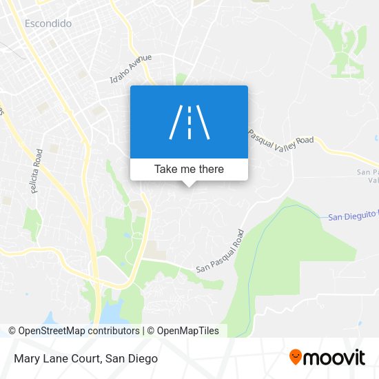 Mapa de Mary Lane Court