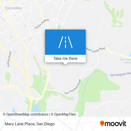 Mapa de Mary Lane Place