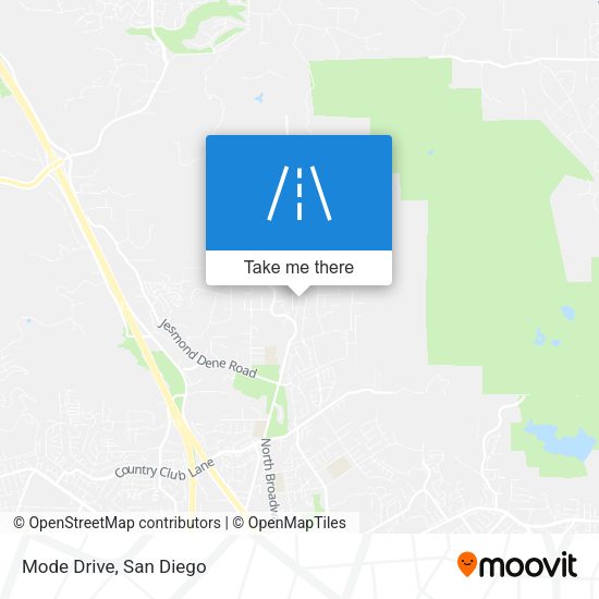 Mapa de Mode Drive