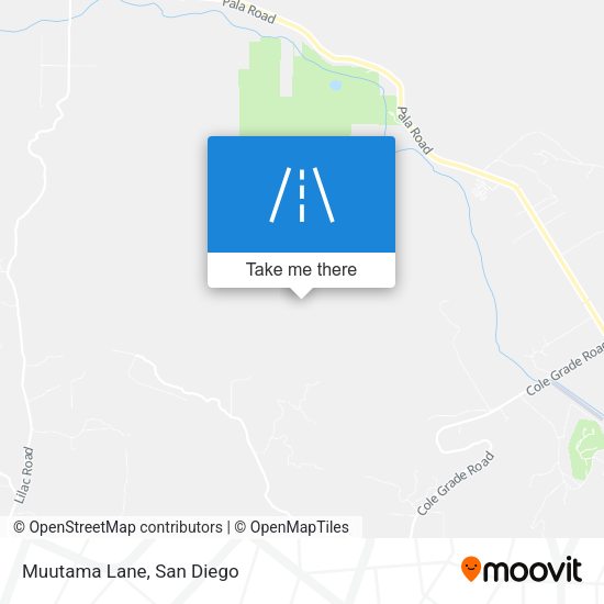 Mapa de Muutama Lane