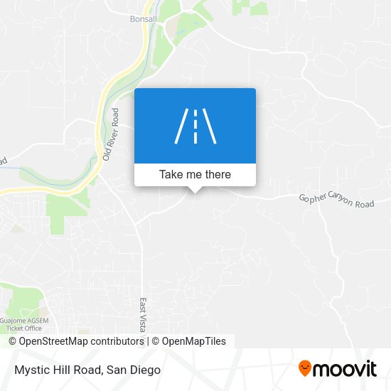 Mapa de Mystic Hill Road