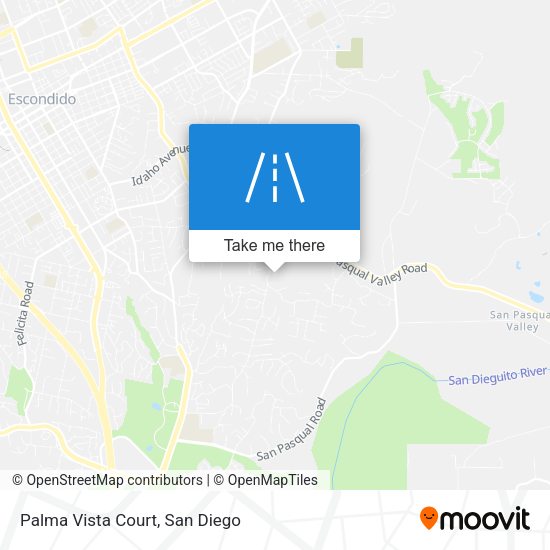 Palma Vista Court map