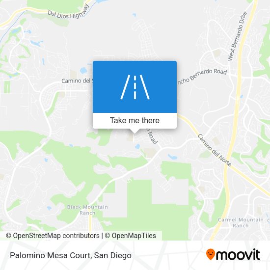 Palomino Mesa Court map