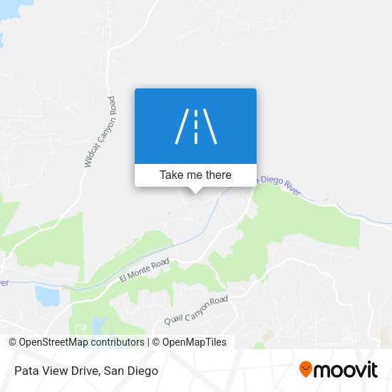 Mapa de Pata View Drive