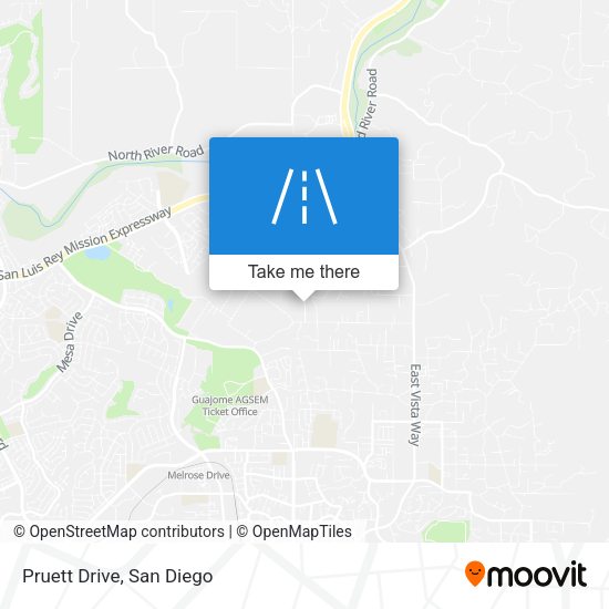 Mapa de Pruett Drive