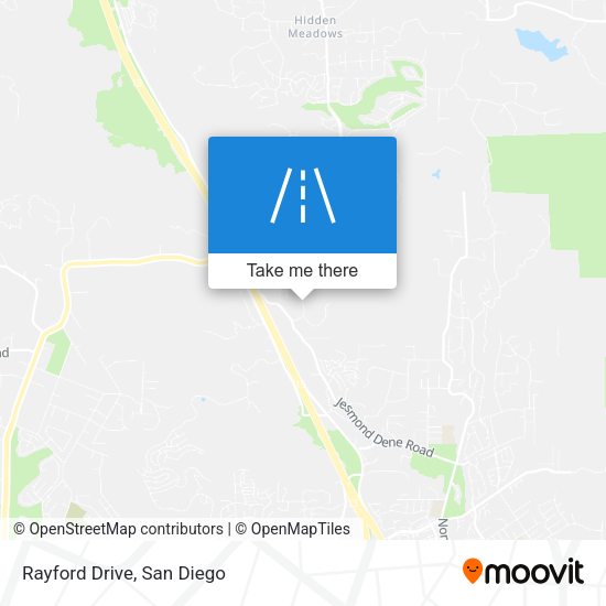 Rayford Drive map