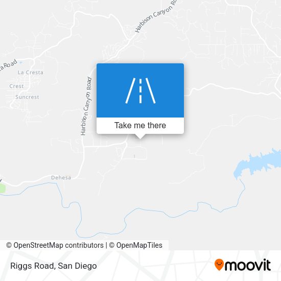 Riggs Road map