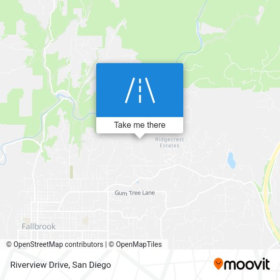 Mapa de Riverview Drive