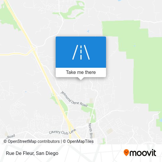 Mapa de Rue De Fleur