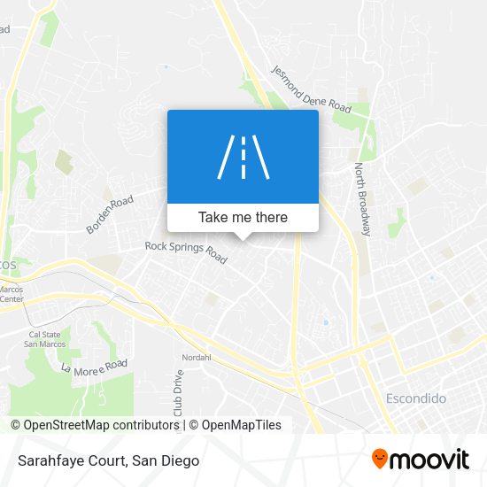 Mapa de Sarahfaye Court