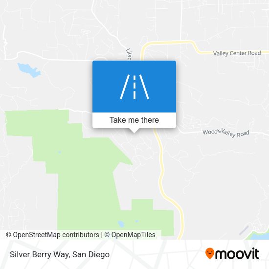 Silver Berry Way map