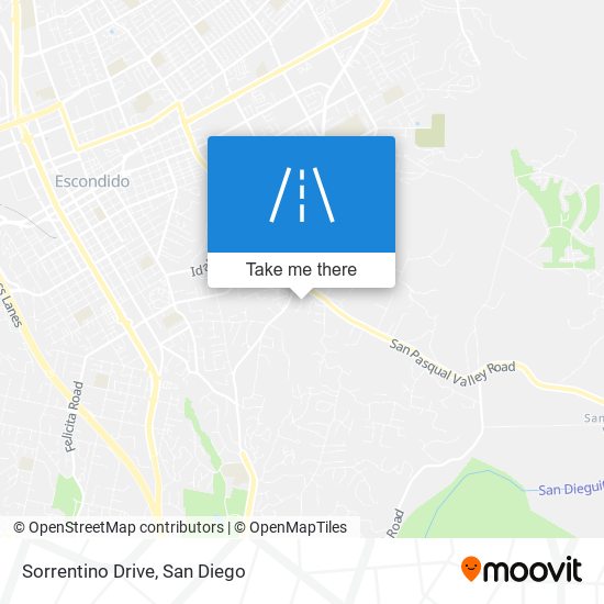 Sorrentino Drive map