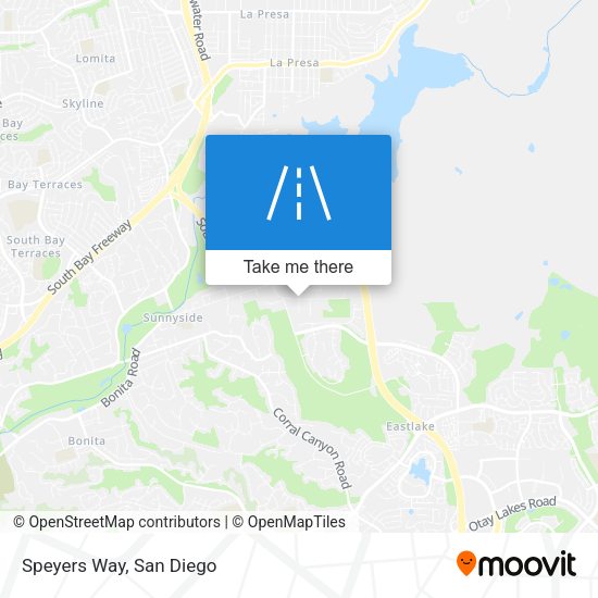 Mapa de Speyers Way