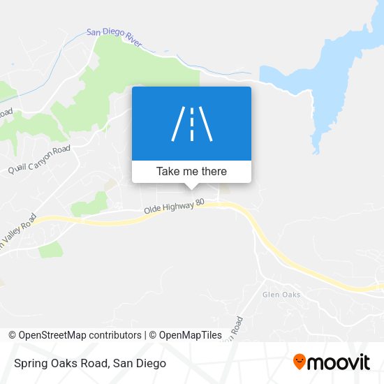 Mapa de Spring Oaks Road