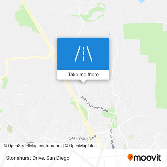 Mapa de Stonehurst Drive