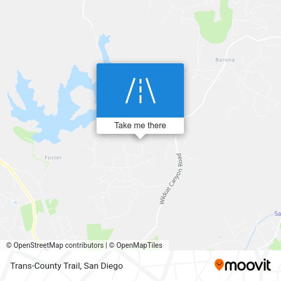 Trans-County Trail map