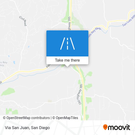 Mapa de Via San Juan