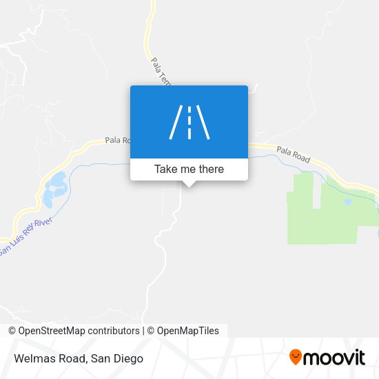 Mapa de Welmas Road