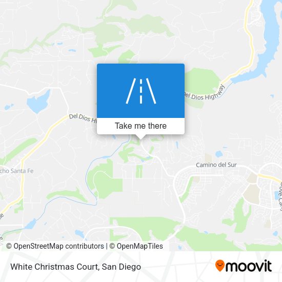 Mapa de White Christmas Court