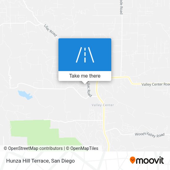 Hunza Hill Terrace map