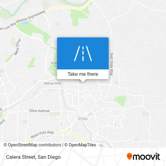 Mapa de Calera Street