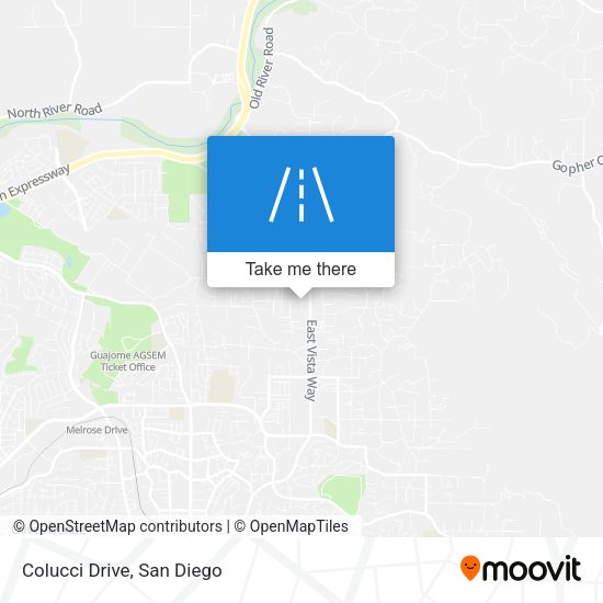 Mapa de Colucci Drive