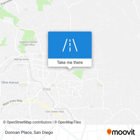 Mapa de Donnan Place