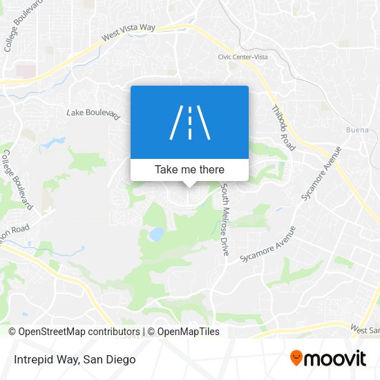 Mapa de Intrepid Way