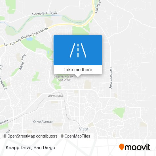 Mapa de Knapp Drive