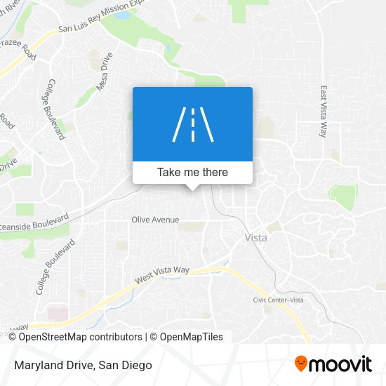 Mapa de Maryland Drive