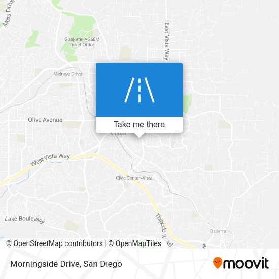 Mapa de Morningside Drive