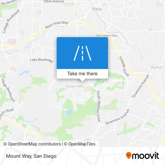 Mapa de Mount Way