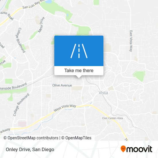 Mapa de Onley Drive
