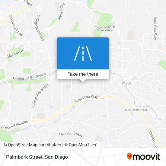 Mapa de Palmbark Street