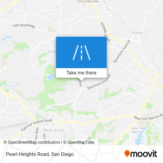 Pearl Heights Road map