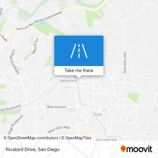 Mapa de Ricebird Drive