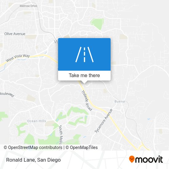 Mapa de Ronald Lane