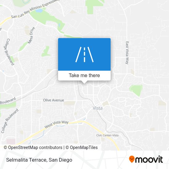 Selmalita Terrace map