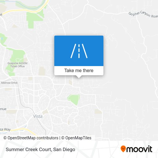 Summer Creek Court map