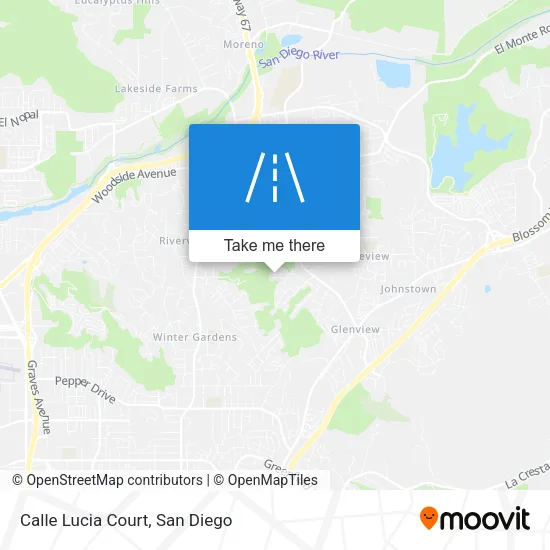 Mapa de Calle Lucia Court